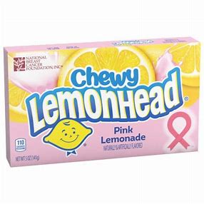 Chewy Pink Lemonade Lemonheads Theatre Box 141g