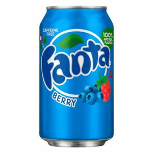 Fanta Berry Soda Cans 355ml