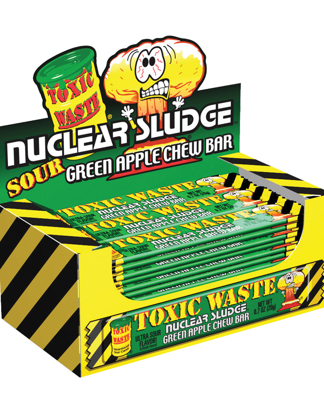 Toxic Waste Nuclear Sludge Green Apple Bar